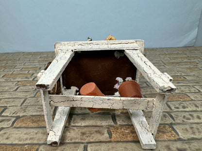 Artisan Handmade Decorated Gardening Table