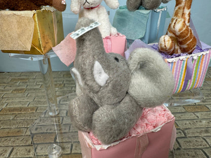 Artisan Handmade Stuffed Animal Present Boxes
