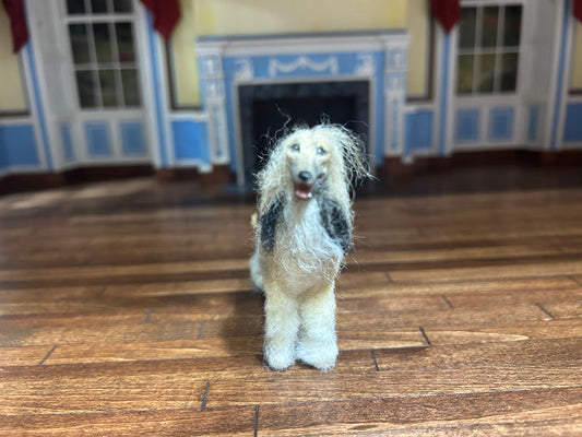 Artisan Made Afghan Hound Dog