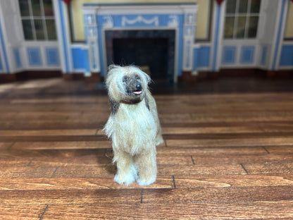Artisan Made Afghan Hound Dog