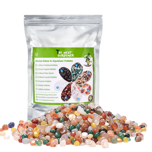 Assorted Crystal Pebbles Stones, 8mm-10mm