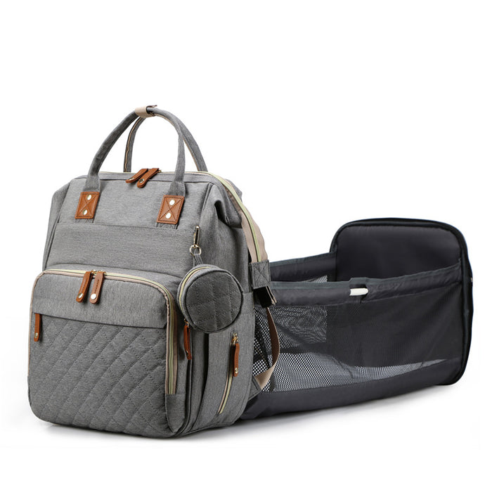 BA025 - Mummy Backpack With Foldable Crib
