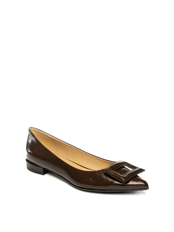 GIOIA DELL'ACQUA Ballerina naplak moro F6186 NAPLAK-BROWN