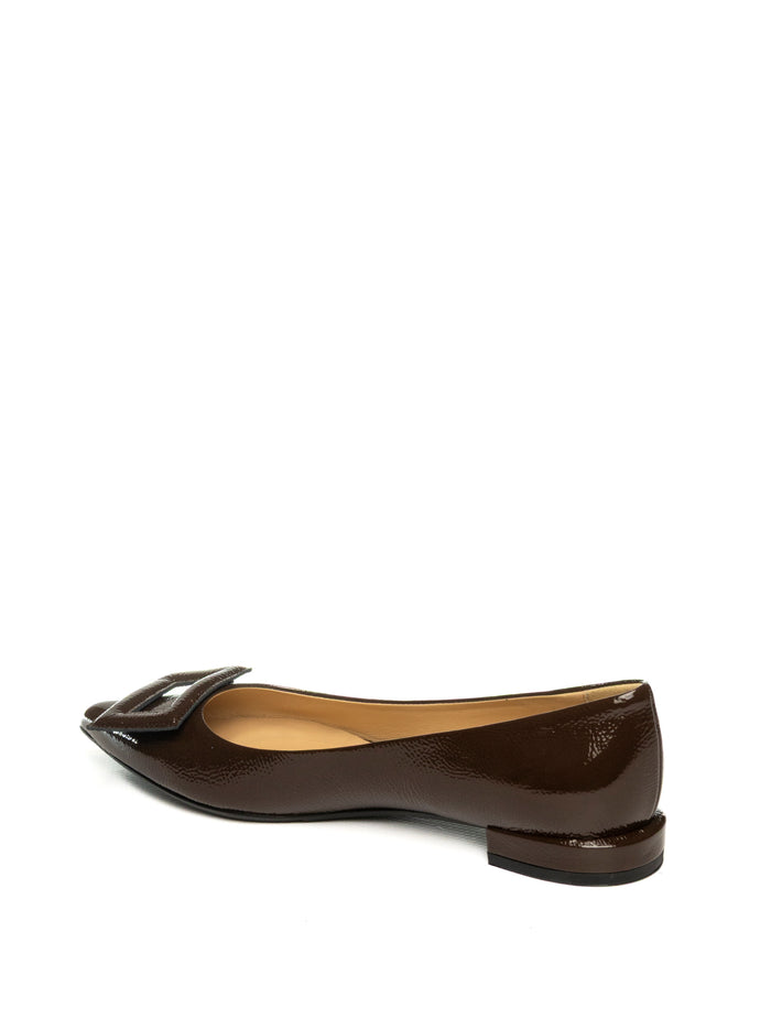 GIOIA DELL'ACQUA Ballerina naplak moro F6186 NAPLAK-BROWN