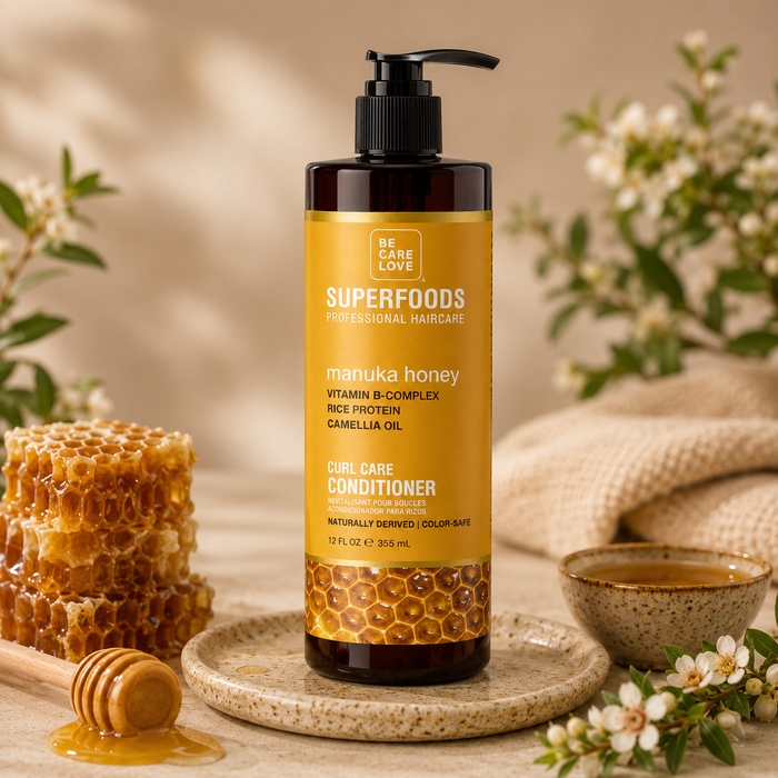 Be Care Love - Superfood curl care balsam - Manuka Honning - 355 ML.