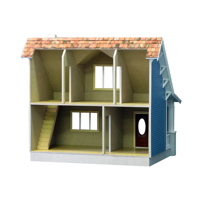 Beachside Bungalow Dollhouse Kit (Real Good Toys)