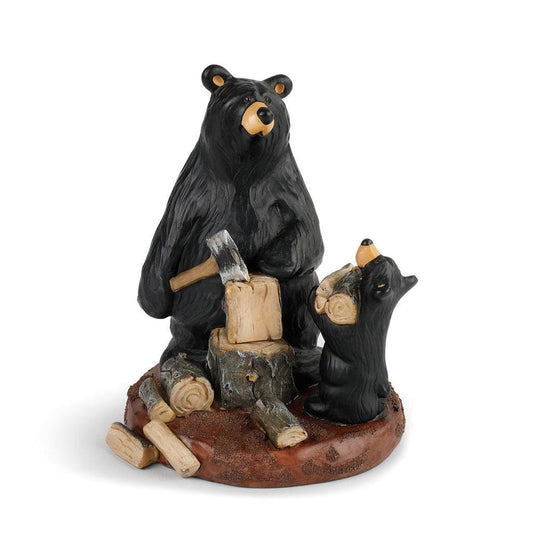 Bear Foot Daddy's Little Helper Figurine