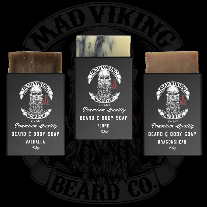 BEARD & BODY SOAP 3 PACK