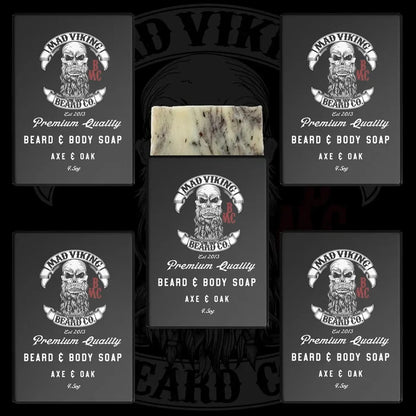 BEARD & BODY SOAP 5 PACK