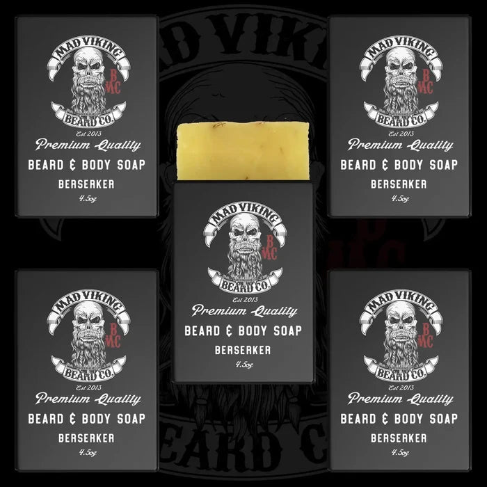 BEARD & BODY SOAP 5 PACK