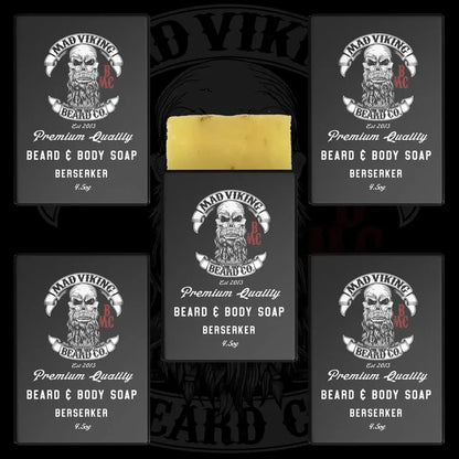 BEARD & BODY SOAP 5 PACK