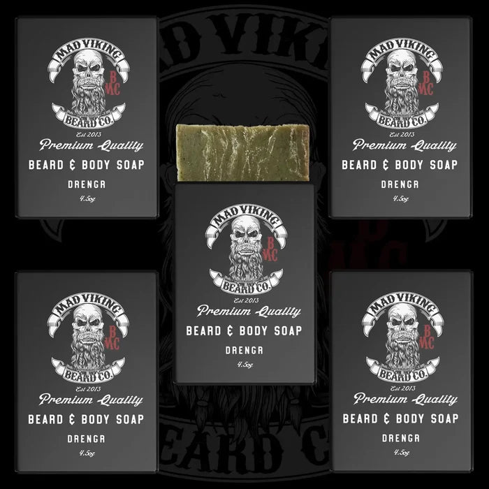 BEARD & BODY SOAP 5 PACK