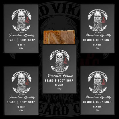 BEARD & BODY SOAP 5 PACK