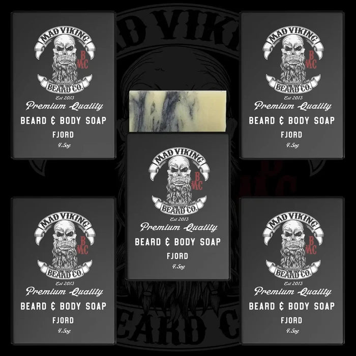 BEARD & BODY SOAP 5 PACK