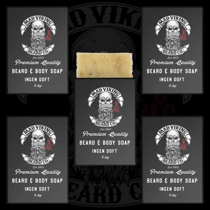 BEARD & BODY SOAP 5 PACK