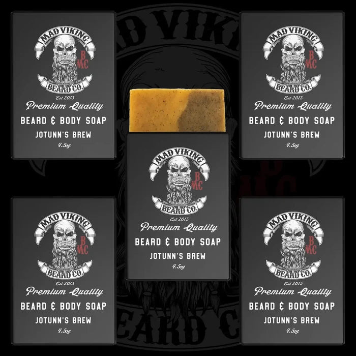 BEARD & BODY SOAP 5 PACK