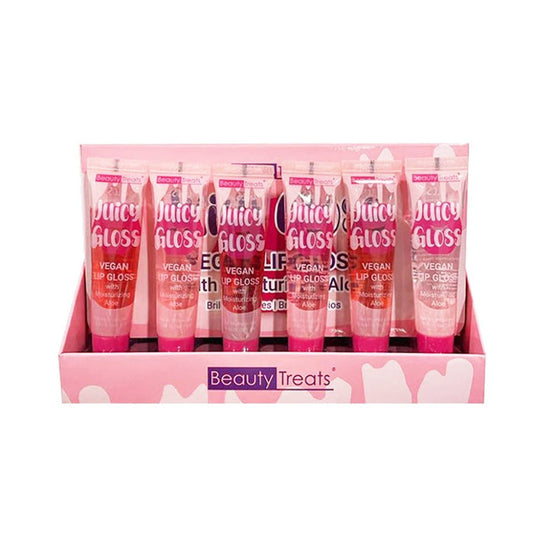 Beauty Treats - Juicy Gloss Vegan Lip Gloss - TRUECOLOR WHOLESALE