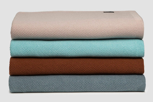 Bemboka Blankets Bemboka Moss Stitch Cotton Baby Cot Blankets Bemboka Moss Stitch Cotton Baby Cot Blankets I Luxury Bedding Australia Brand