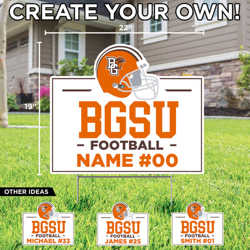 BGSU Football Custom Yard Sign
