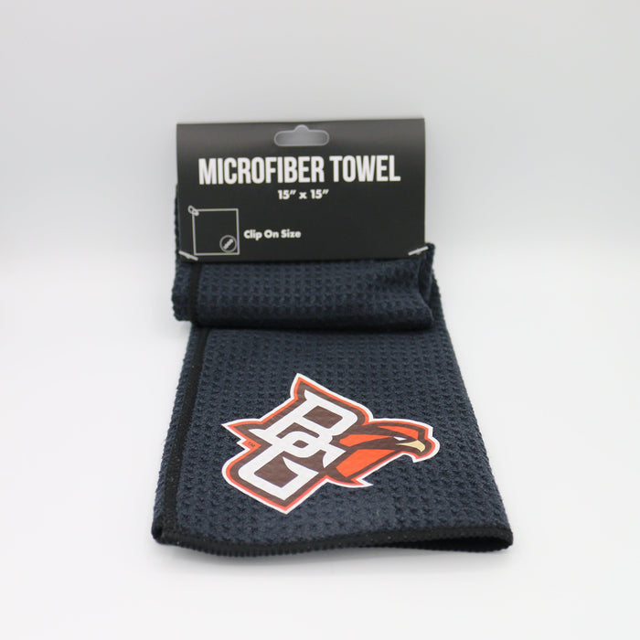 BGSU Golf 15"x15" Microfiber Towel