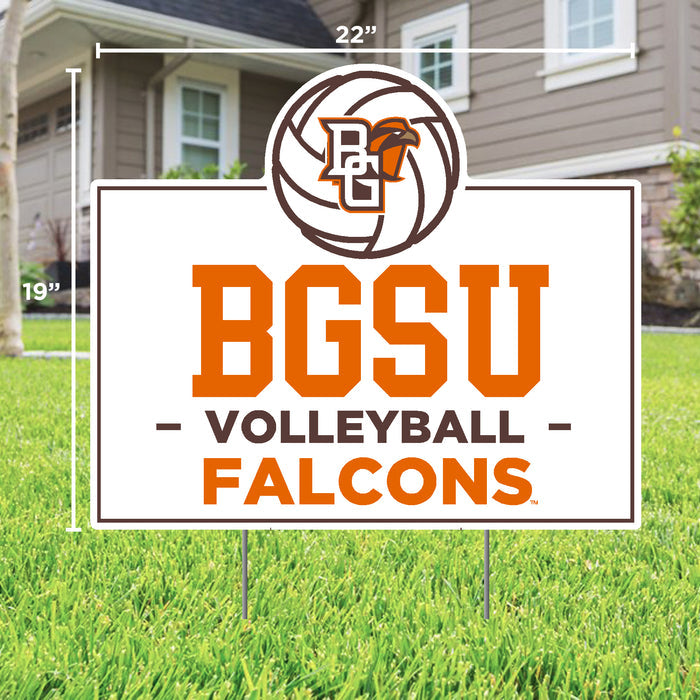 BGSU Volleyball Yard Sign