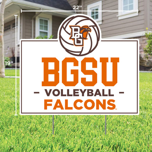 BGSU Volleyball Yard Sign