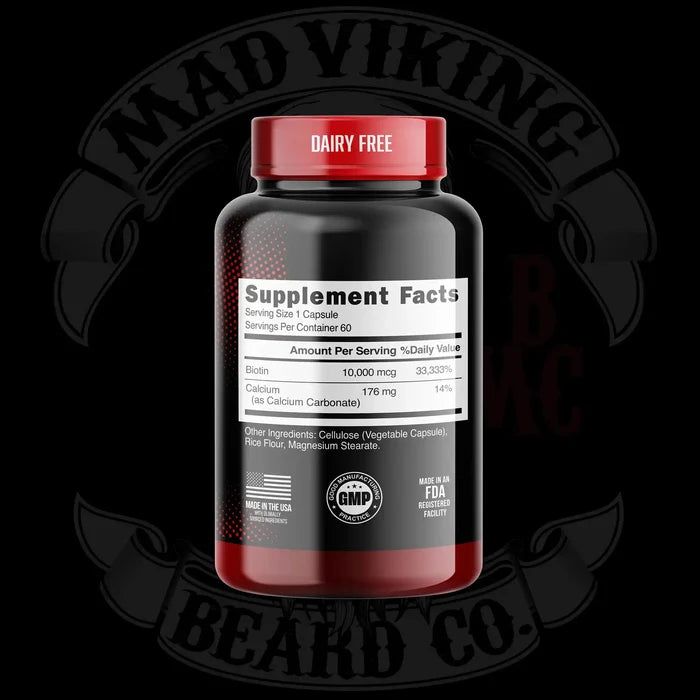 BIOTIN BEARD SUPPLEMENT 3 PACK