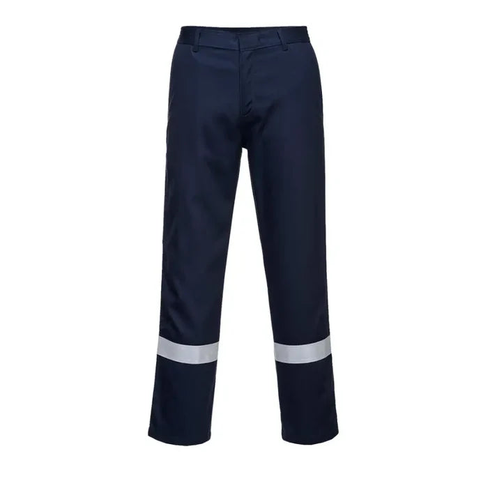 Portwest bizweld work fr trousers with rule pocket and reflective tape
