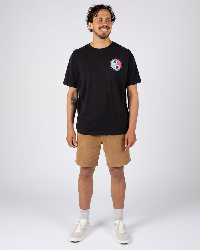 Blink Mens Short Sleeve T-Shirt in Black