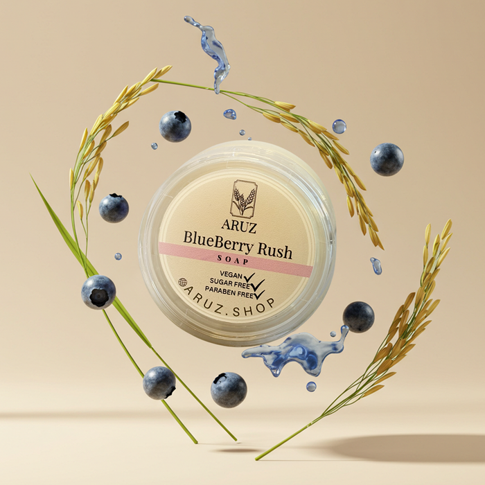 Blueberry Rush Soap antioxidant cleansing bar