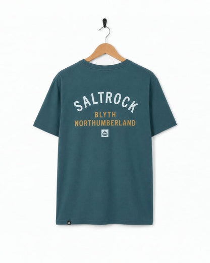 Blyth Mens Location T-Shirt in Teal