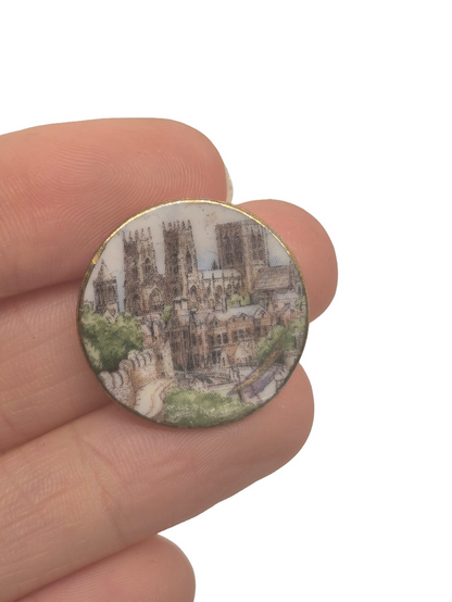 Bob Mack – Castle Imagery on Porcelain Plate