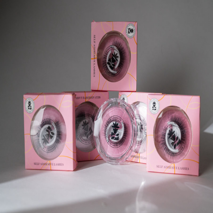BOBI Self Adhesive Eyelashes SA02 Doll Eye – Soft Center Volume | Wide-Eyed Effect | Youthful Lift | No Glue Needed | Reusable | Lightweight Design