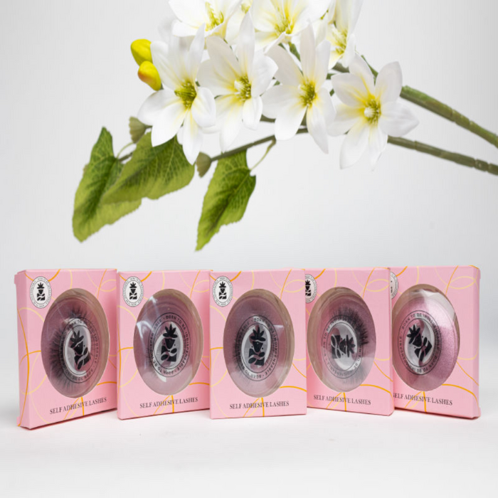 BOBI Self Adhesive Eyelashes SA02 Doll Eye – Soft Center Volume | Wide-Eyed Effect | Youthful Lift | No Glue Needed | Reusable | Lightweight Design