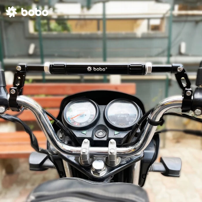 BOBO Premium Motorcycle Cross Bar with Universal Clamps
BOBO HB4L Handlebar Rod for Mounting Phones, GPS Units and Cameras