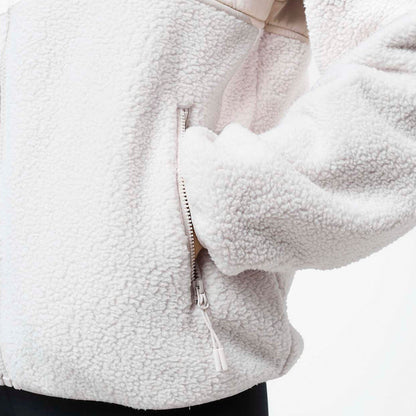 Borg Fleece Tech Jacket | Stone