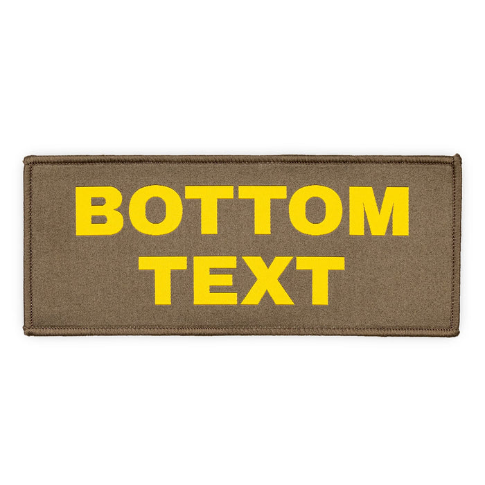 Bottom Text Completely Reprehensible Admin Patch
