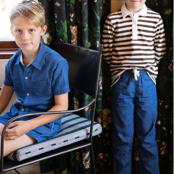 boys chambray short