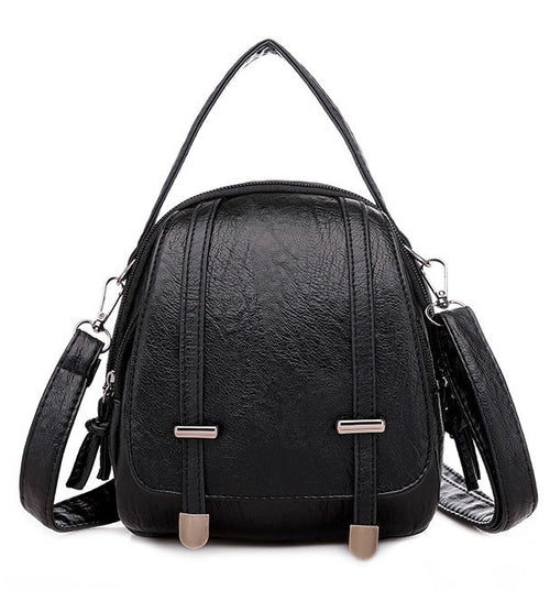 BP825 - Black Messenger Fashion Bag