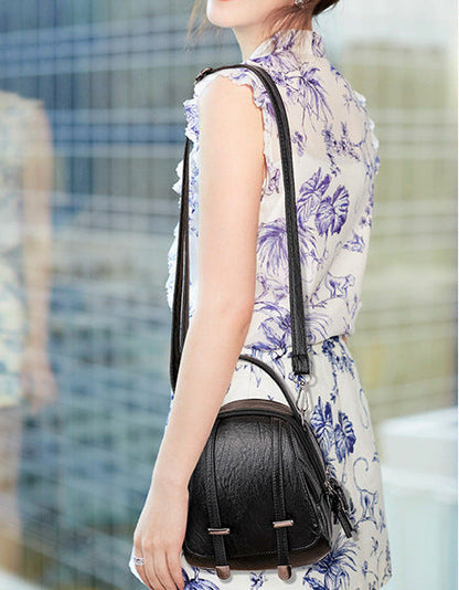 BP825 - Black Messenger Fashion Bag