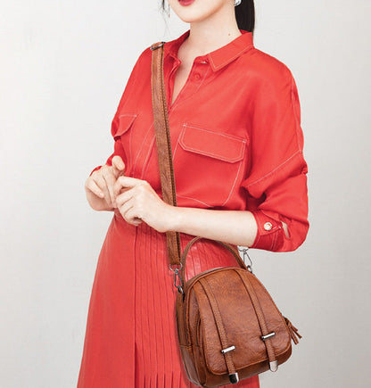 BP826 - Brown Messenger Fashion Bag