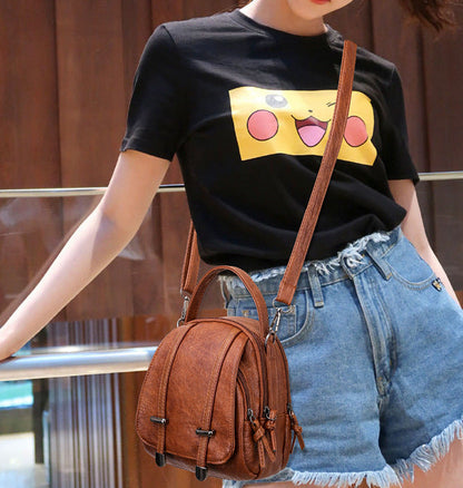 BP826 - Brown Messenger Fashion Bag