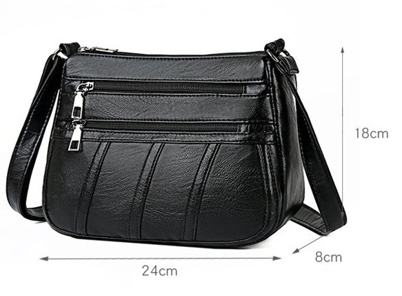 BP828 - Elegant Black Women's Messenger Bag