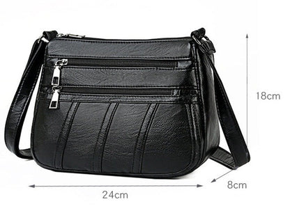 BP828 - Elegant Black Women's Messenger Bag