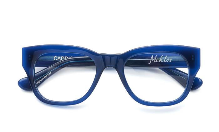 Caddis Miklos Reading Glasses-Minor Blues
