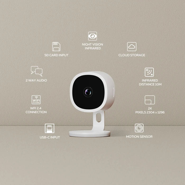 Calex Smart Indoor Camera set White