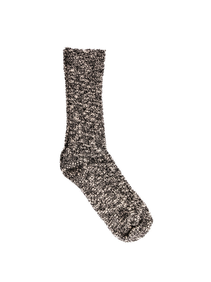 BIRKENSTOCK calzini cotone grigio 1008031 COTONE-BLACK/GREY