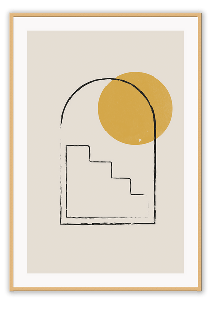 Canvas Print 50x70cm / Natural Petra Petra Wall Art : Ready to hang framed artwork. Brand