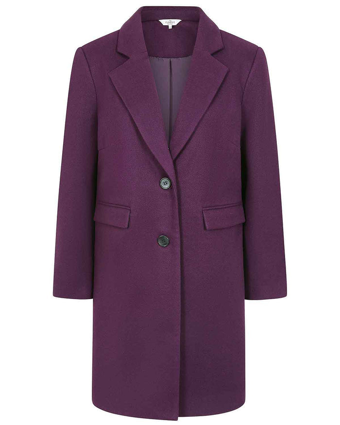 Cassandra Berry Lined Coat - Image 3 - Country Collection