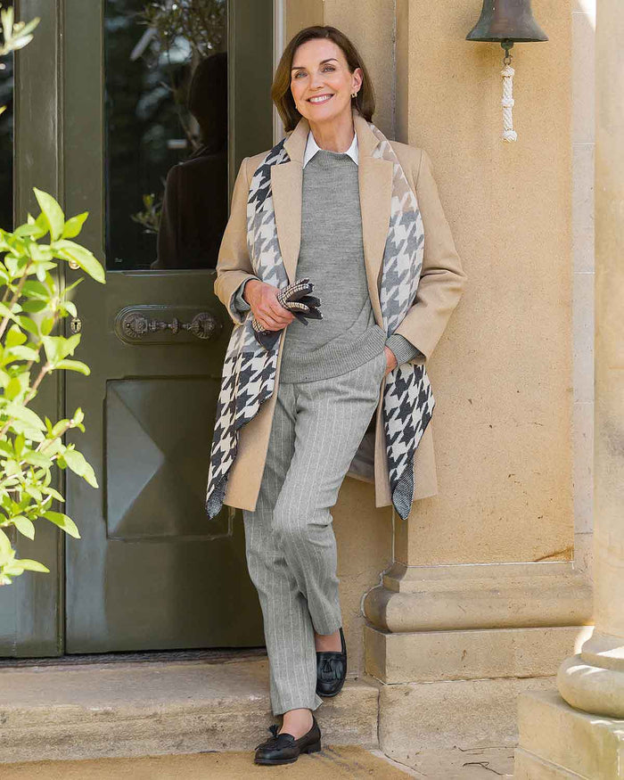 Cassandra Camel Lined Coat - Image 2 - Country Collection